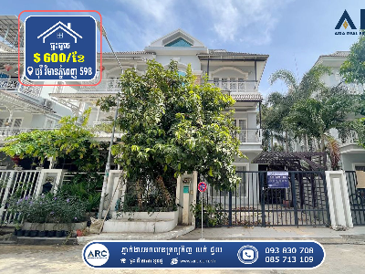 Twin Villa for Rent! Borey Vimean Phnom Penh (598)