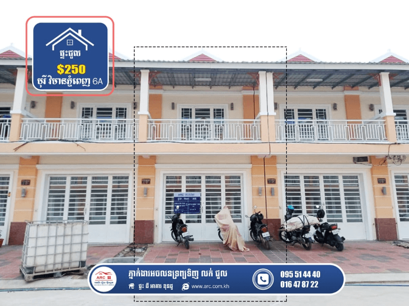 Flat for Rent ! Borey Vimean Phnom Penh 6A