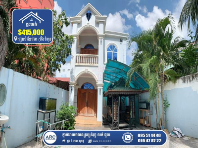 Single Villa for Sale! Near Phsar Chamroeun Phal